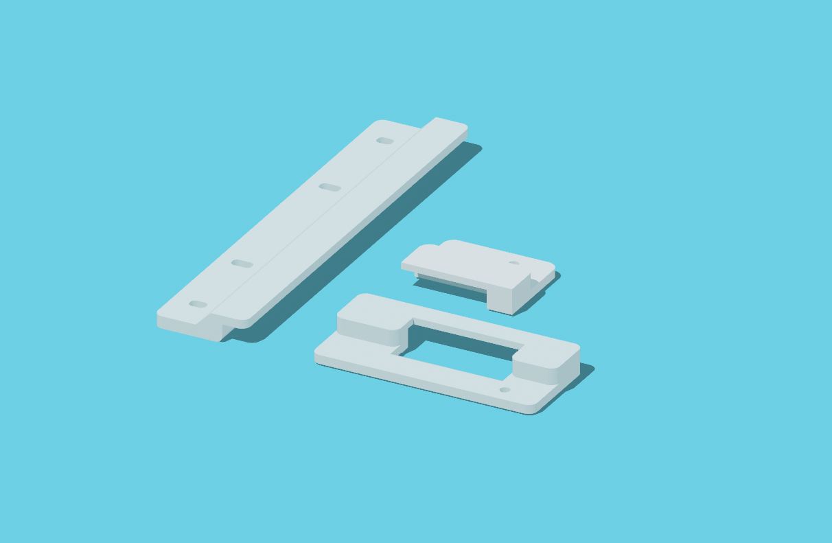 Minbooth - Rear monitor bracket V2