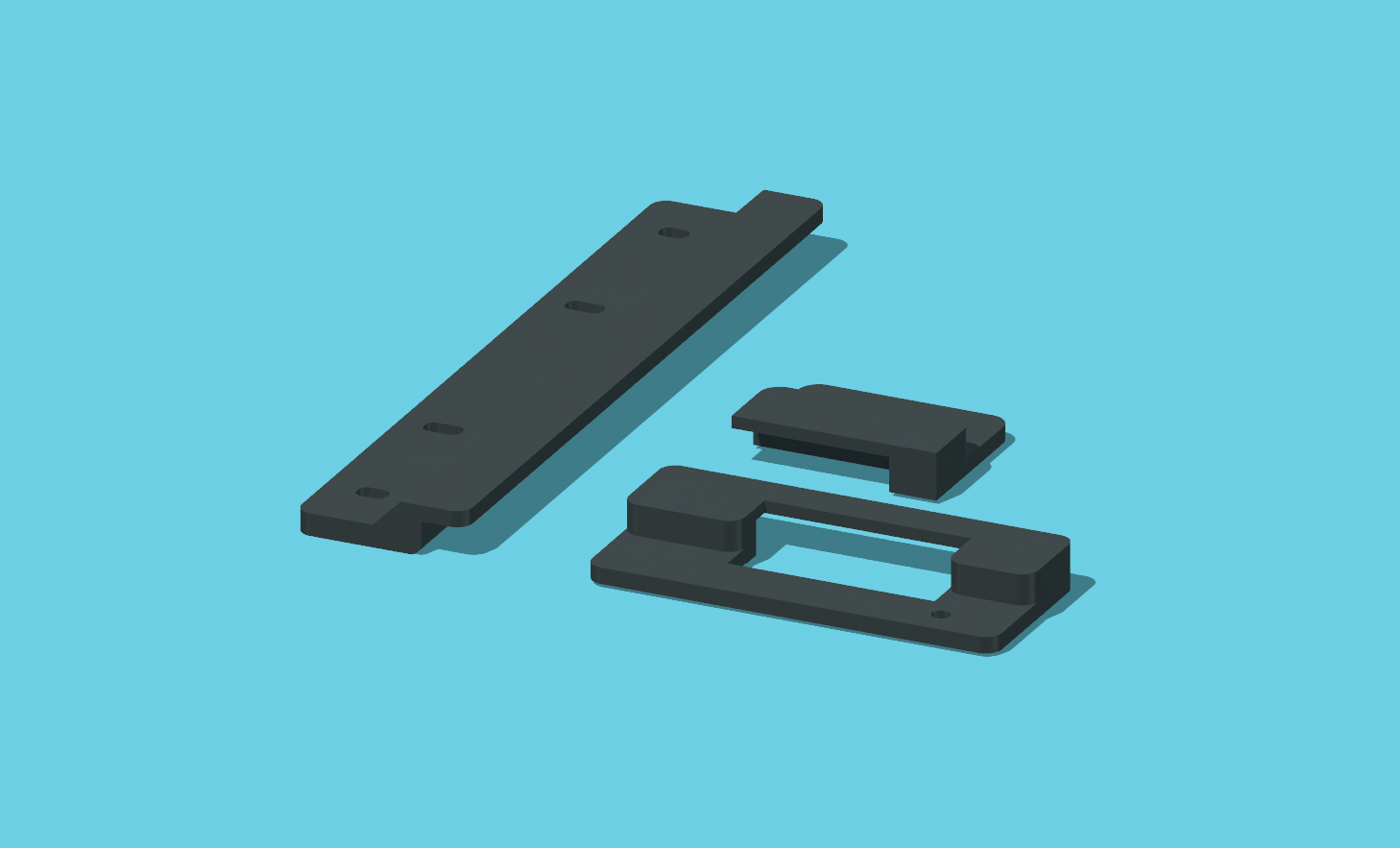 Minbooth - Rear monitor bracket V2