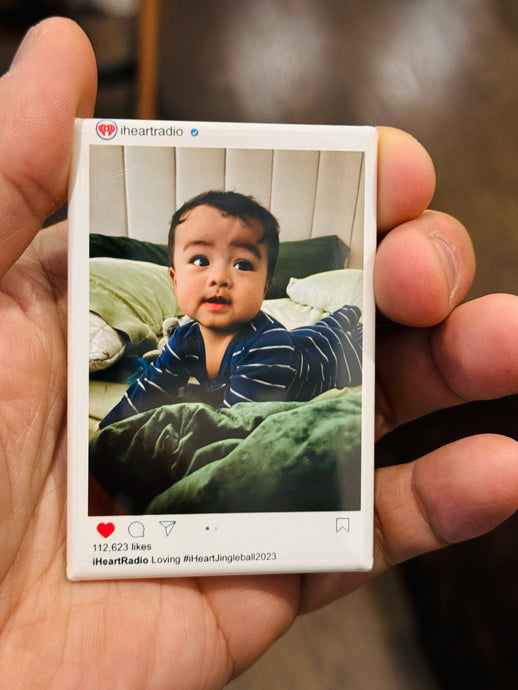 Custom Photo Magnet Buttons