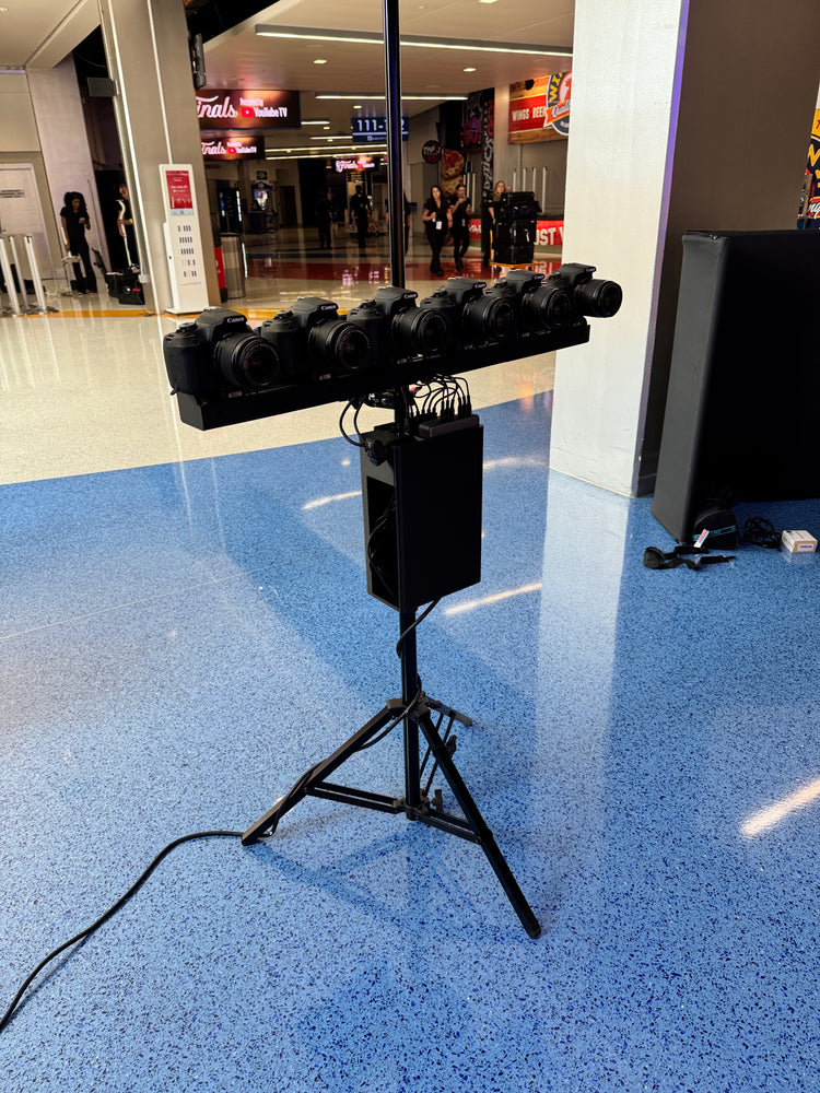 Mutli Camera Array setup (Holds 6 cameras) – Photo Booth 3D