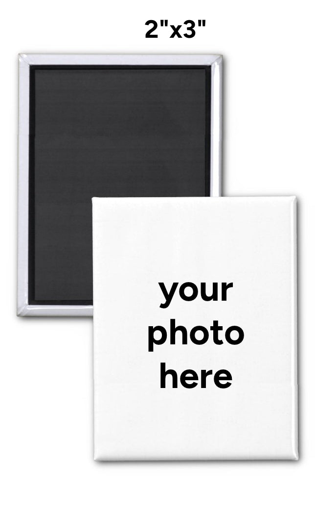 Custom Photo Magnet Buttons