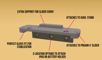Slider Mount KIT - Mobi Aura attachments+